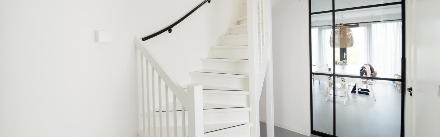 Homepage inclusief menu